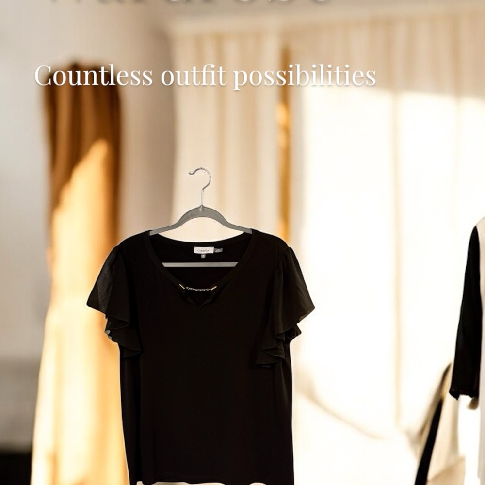 Calvin Klein Black Short Sleeve T-Shirt - Picture 2 of 8